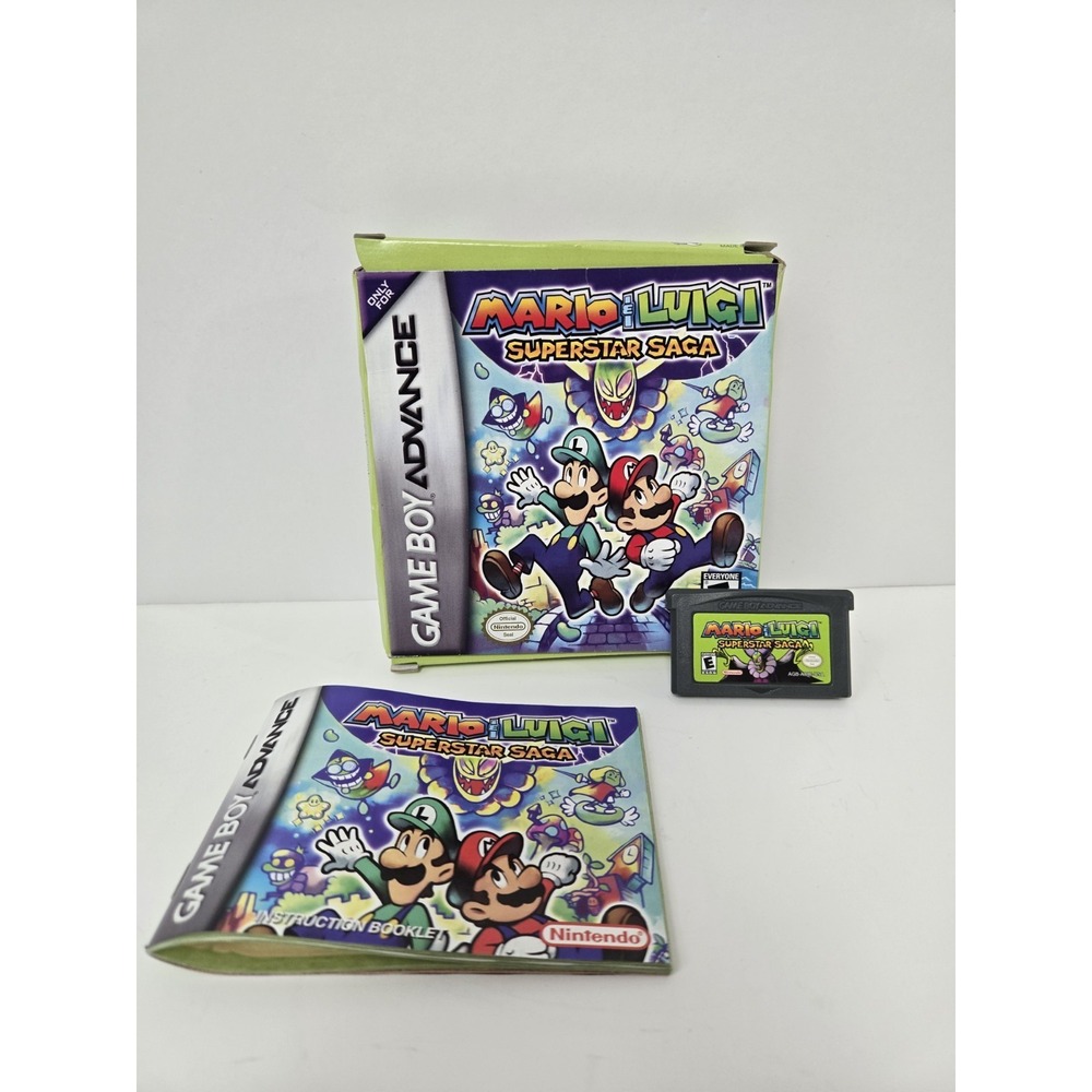 Gameboy Advance game Mario & Luigi Superstar Saga
